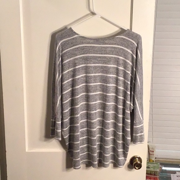 Scoop neck knit top. - Picture 2 of 2